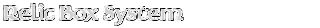 Contentbox headline